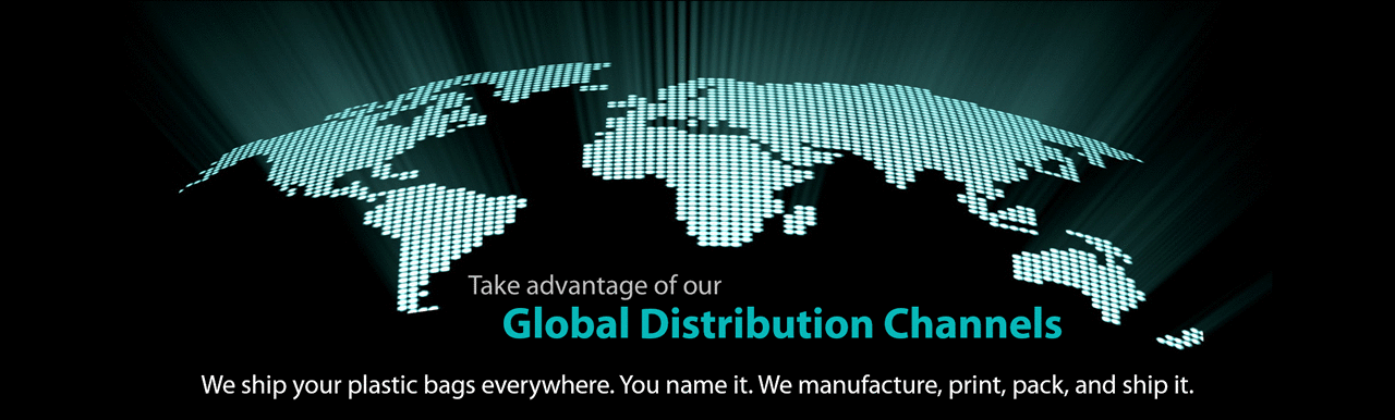 Take advantage of our global distribution channels.